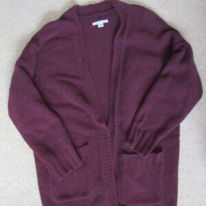 Dark Maroon American Eagle Cardigan, NWOT